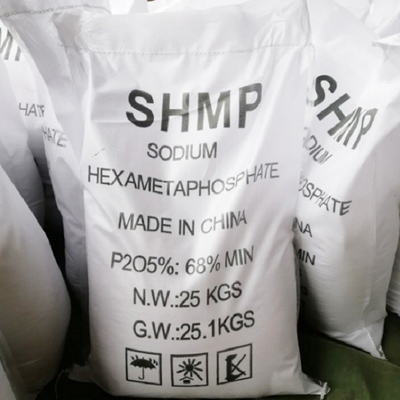 Фосфор и фосфат ранга индустрии SHMP солят гексаметафосфат натрия 68%
