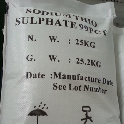 Ранг индустрии CAS 10102-17-7 Auxiliaries ткани пентагидрата Thiosulfate натрия